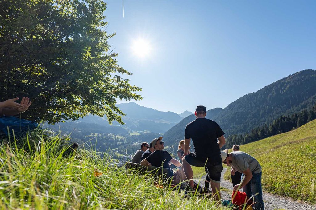 The perfect club trip to Graubünden